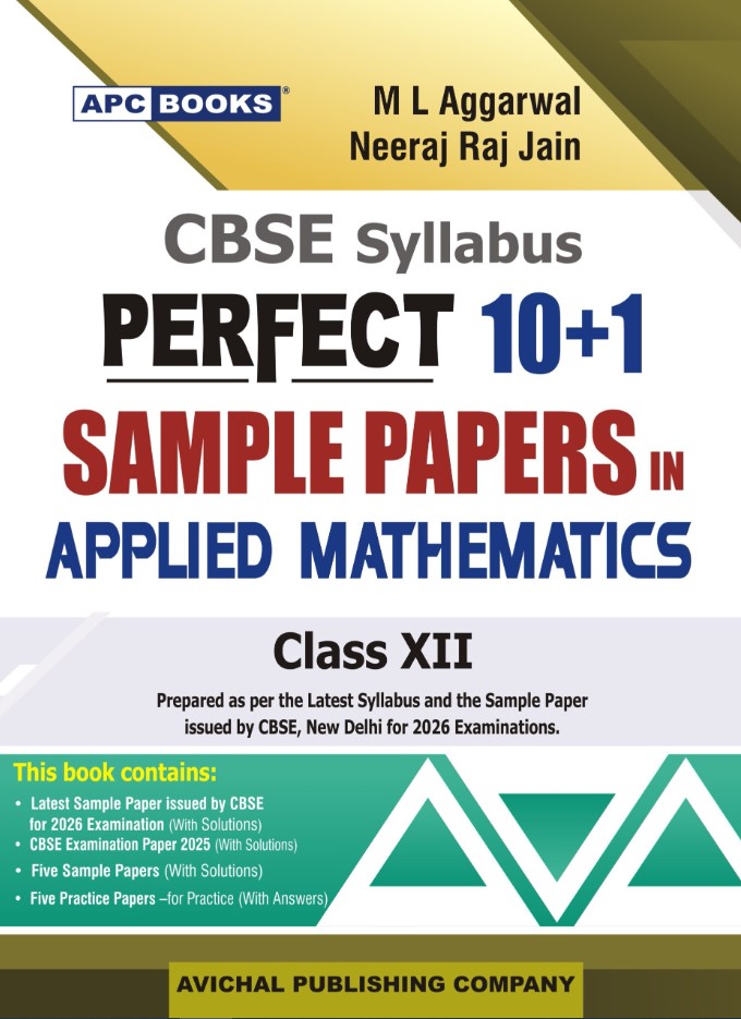 APC Books | Perfect 10 Plus 1 Sample Papers in Applied Mathematics (Code 241) Class-XII
